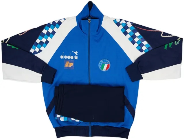 1990 Italy Diadora Full Tracksuit - 7/10 - (L)