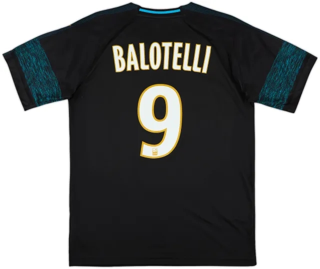 2018-19 Olympique Marseille Away Shirt Balotelli #9 - 10/10 - (M)