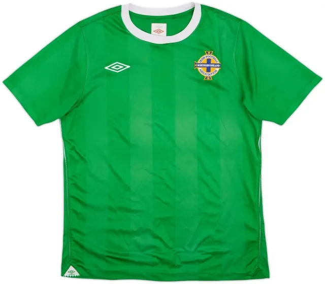Umbro Northern Ireland Mens SS Home Shirt 2010
