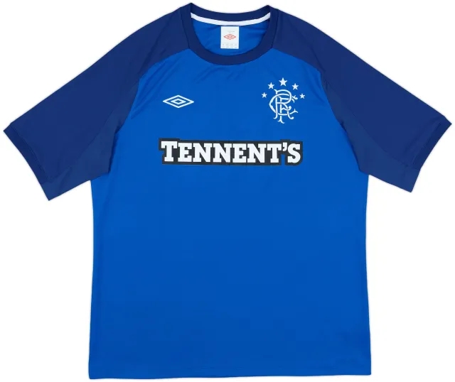 Umbro Rangers Mens SS Home Shirt 2010/11