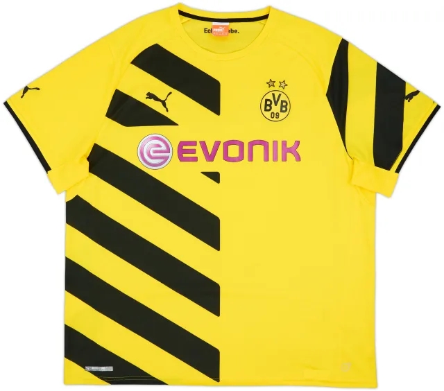Puma Borussia Dortmund Mens SS Home Shirt 2014/15