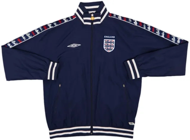 2004-06 England Umbro Track Jacket - 8/10 - (M)