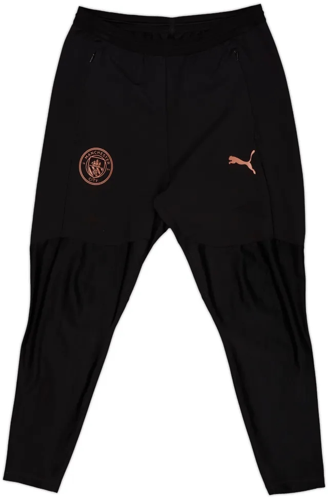 2019-20 Manchester City Puma Track Pants/Bottoms - 9/10 - (L)