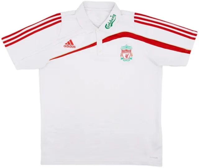 2009-10 Liverpool adidas Polo Shirt - 6/10 - (XL)