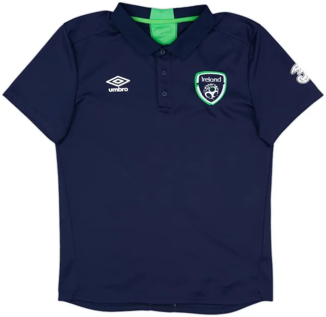 2014-15 Ireland Umbro Polo Shirt - 8/10 - (M)