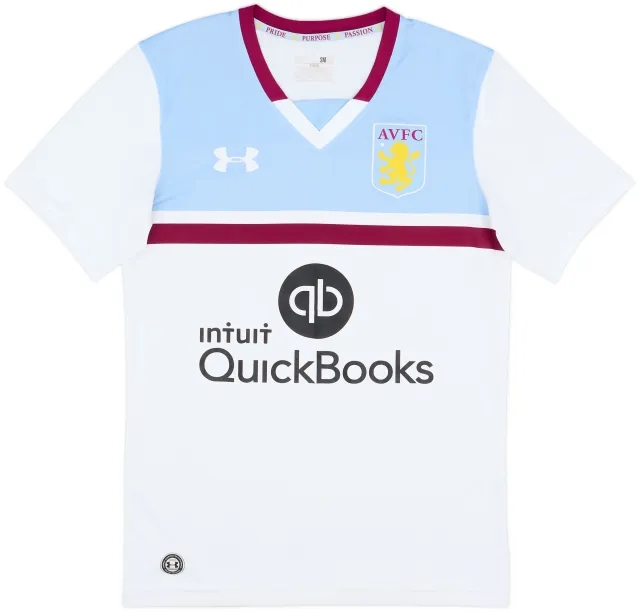 2016-17 Aston Villa Away Shirt - 6/10 - (S)