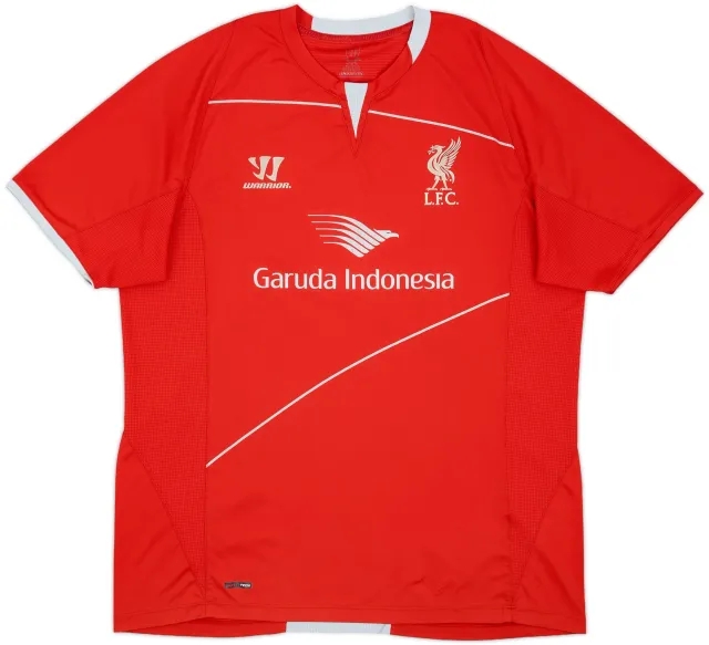 Warrior Liverpool Mens SS Home Shirt 2014/15