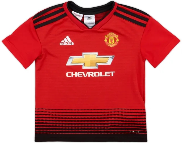 adidas Manchester United Mens SS Home Shirt 2018/19