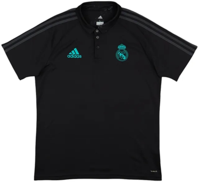 2017-18 Real Madrid adidas Polo Shirt - 7/10 - (L)