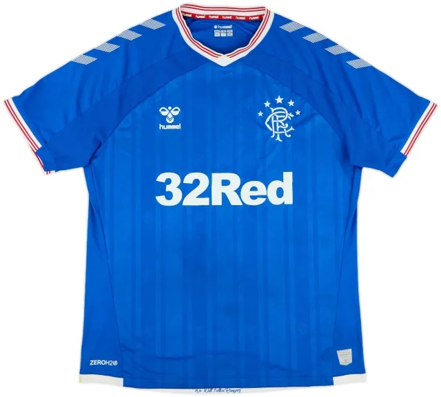 Hummel Rangers Mens SS Home Shirt 2019/20
