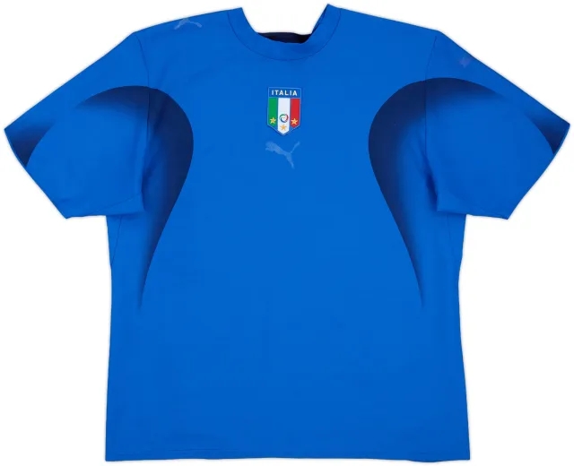 2006 Italy Home Shirt - 4/10 - (L)