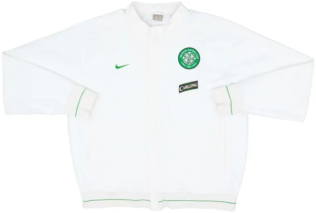 2008-09 Celtic Nike Track Jacket - 9/10 - (L)