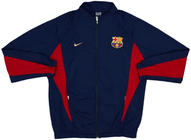 2002-03 Barcelona Nike Track Jacket - 8/10 - (XL)
