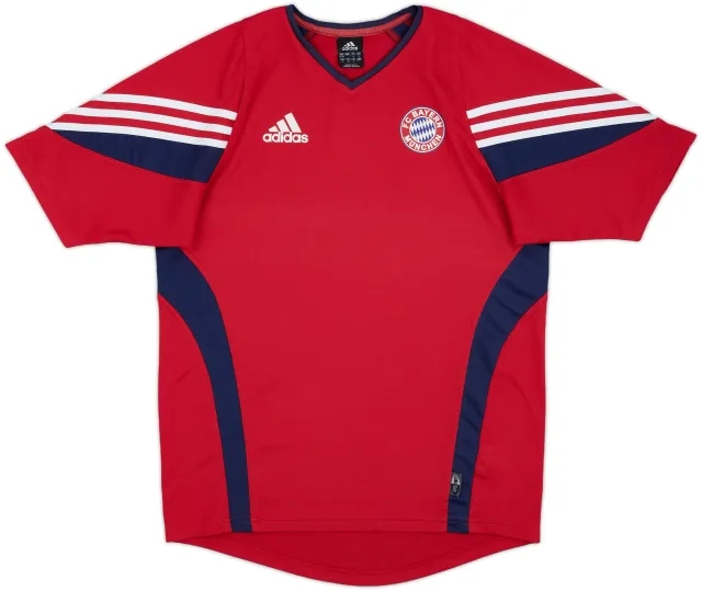 adidas Bayern Munich Mens SS Home Shirt 2003/04