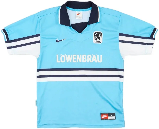 Nike 1860 Munich Boys SS Home Shirt 1997/98