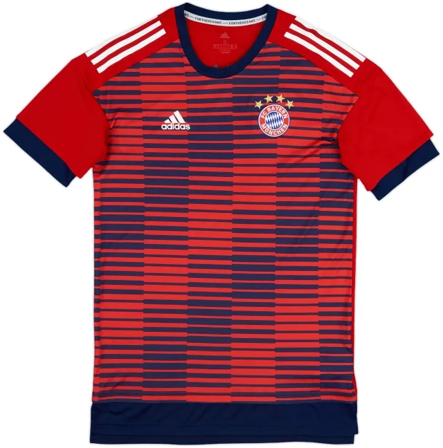 adidas Bayern Munich Mens SS Home Shirt 2017/18
