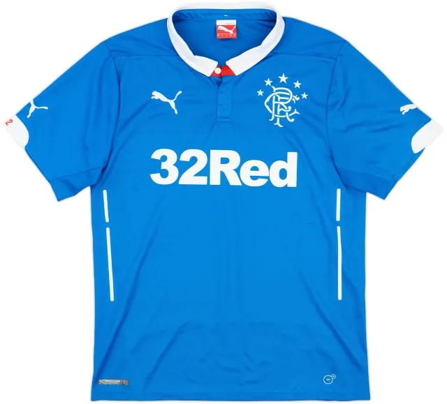 Puma Rangers Mens SS Home Shirt 2014/15