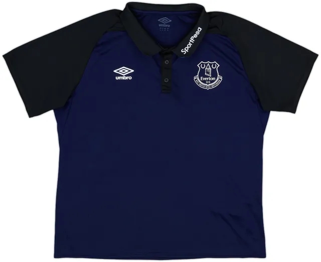 2016-17 Everton Umbro Polo Shirt - 6/10 - (XL)