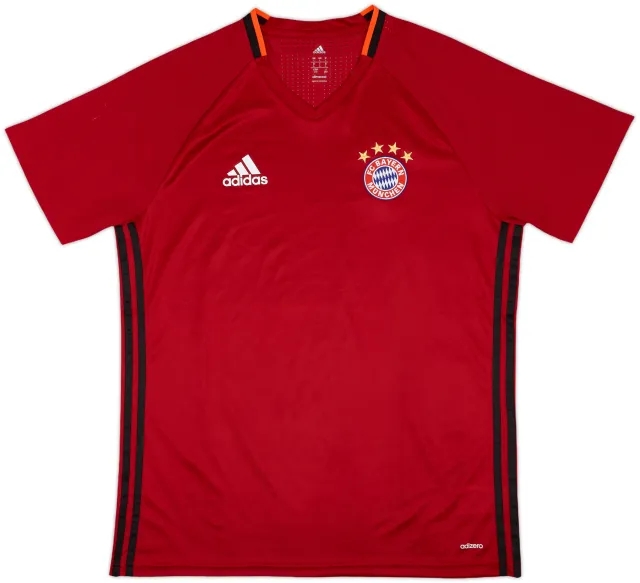 adidas Bayern Munich Mens SS Player Issue Home Shirt 2016/17