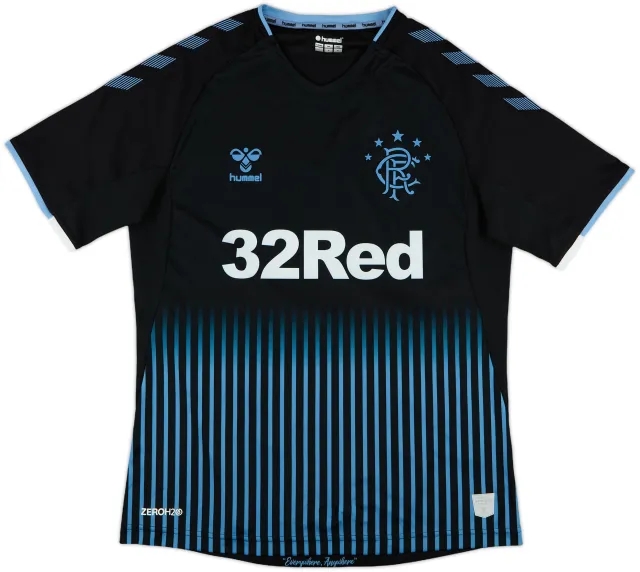 Hummel Rangers Mens SS Away Shirt 2019/20