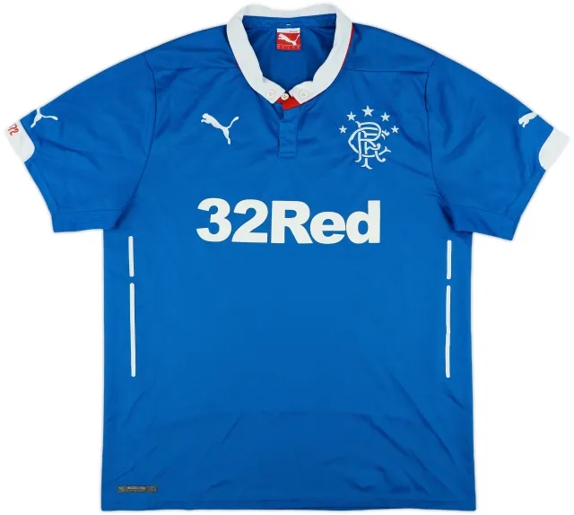 Puma Rangers Mens SS Home Shirt 2014/15