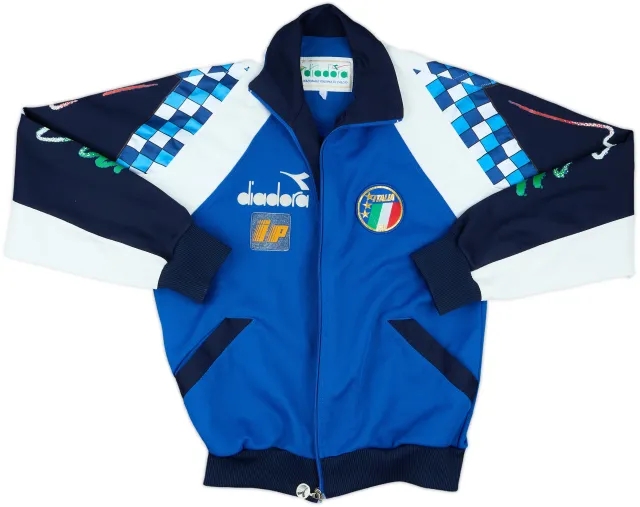 1990 Italy Diadora Track Jacket - 4/10 - (M)