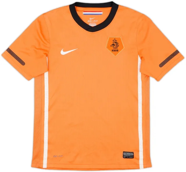 2010-11 Netherlands Home Shirt - 8/10 - (M.Boys)