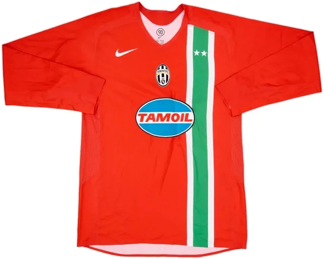 2006-07 Juventus Player Issue Third L/S Shirt - 8/10 - (L)