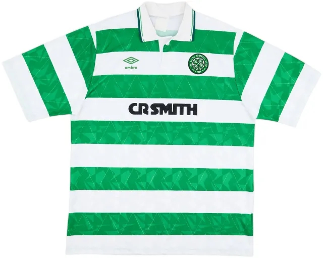 Umbro Celtic Mens SS Home Shirt 1989/91