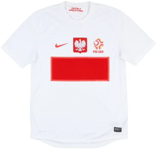 Nike Poland Mens SS Home Shirt 2012