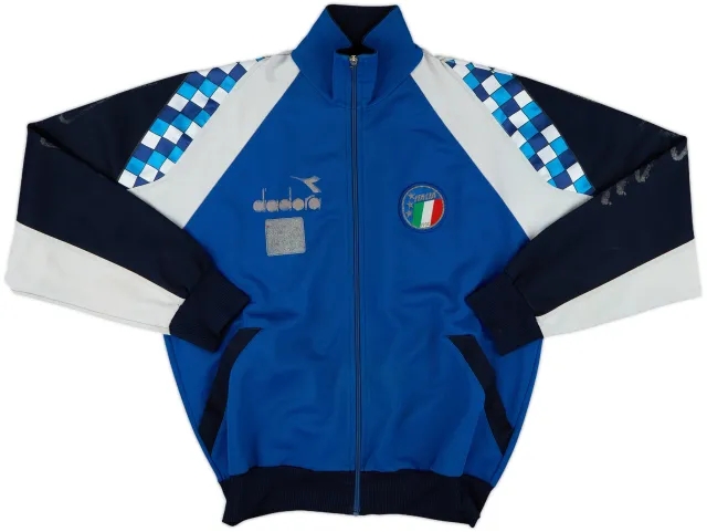 1990 Italy Diadora Track Jacket - 3/10 - (L)
