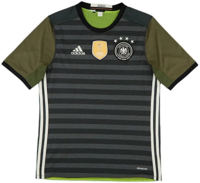 adidas Germany Boys SS Away Shirt 2015