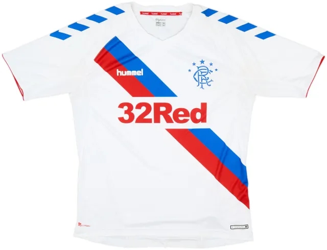 Hummel Rangers Mens SS Away Shirt 2018/19
