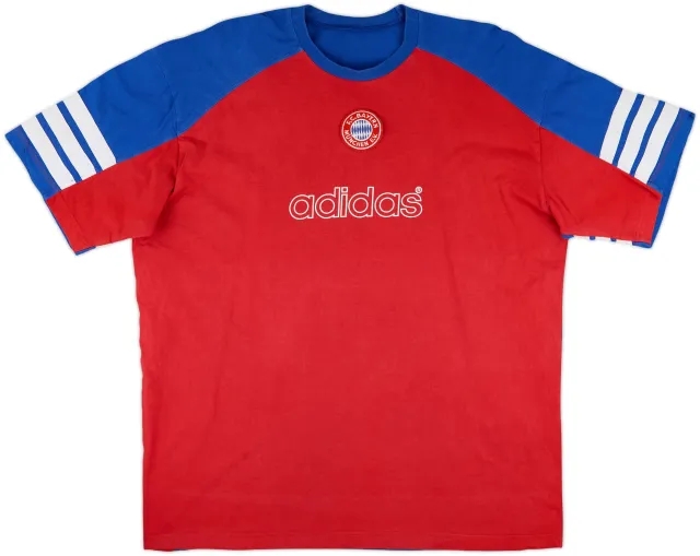 adidas Bayern Munich Mens SS Home Shirt 1995/96