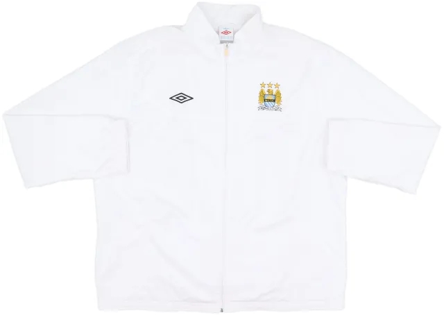 2010-11 Manchester City Umbro Track Jacket - 8/10 - (XXL)