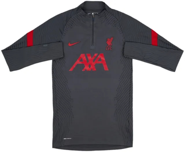 2020-21 Liverpool Nike Vaporknit 1/4 Zip Drill Top - 8/10 - (S)