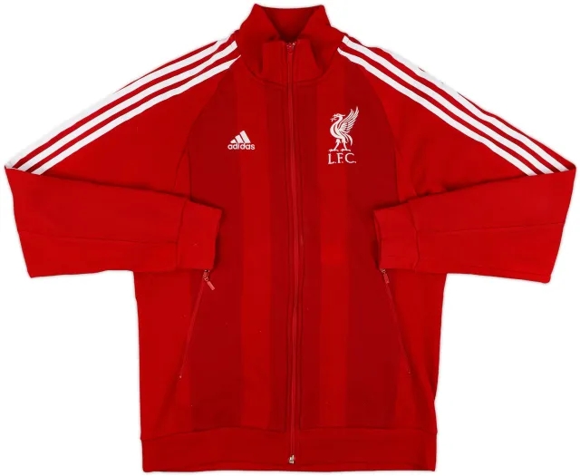 2008-09 Liverpool adidas Track Jacket - 8/10 - (S)