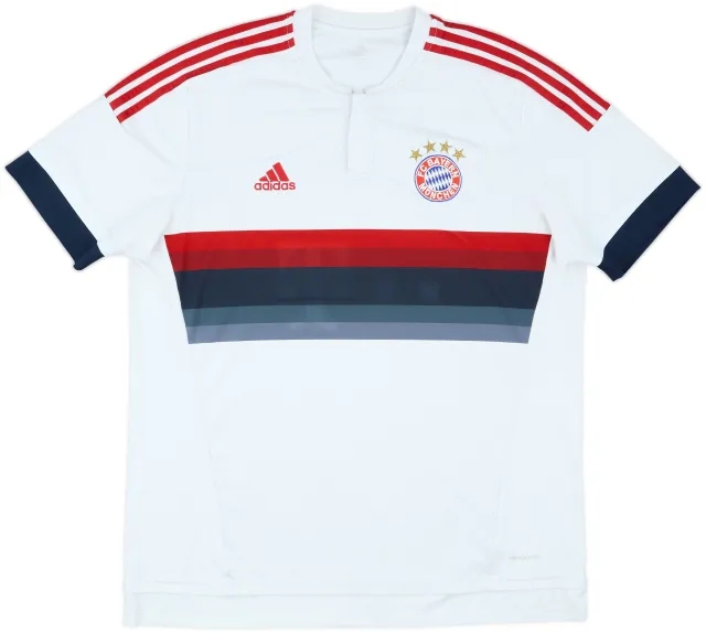 adidas Bayern Munich Mens SS Away Shirt 2015/16