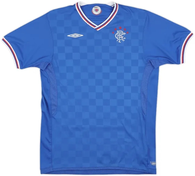 Umbro Rangers Boys SS Home Shirt 2009/10