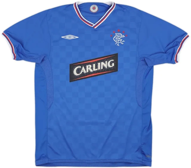 Umbro Rangers Mens SS Home Shirt 2009/10