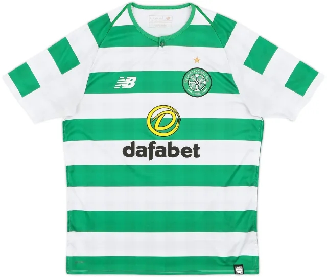 NewBalance Celtic Mens SS Home Shirt 2018/19