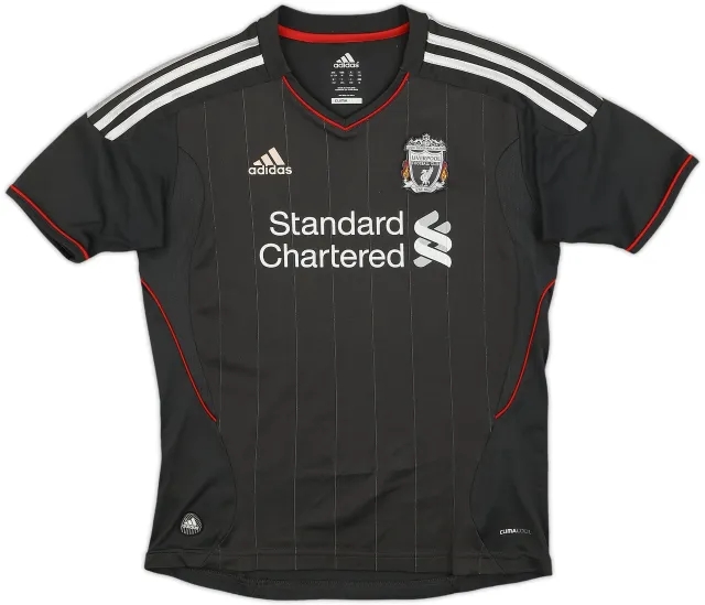 adidas Liverpool Boys SS Away Shirt 2011/12
