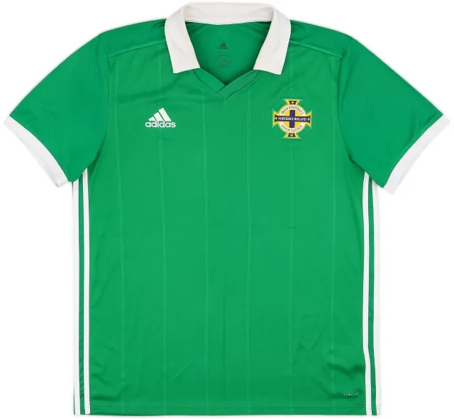 adidas Northern Ireland Mens SS Home Shirt 2018