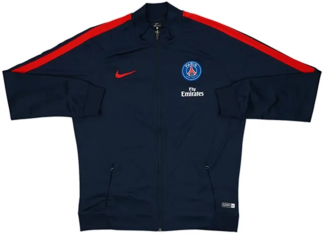 2016-17 Paris Saint-Germain Nike Track Jacket - 8/10 - (XL)