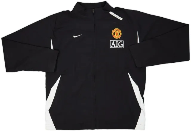 2007-08 Manchester United Nike Track Jacket - 7/10 - (XL)