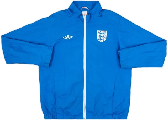 2010-11 England Umbro Hooded Rain Jacket - 6/10 - (L)