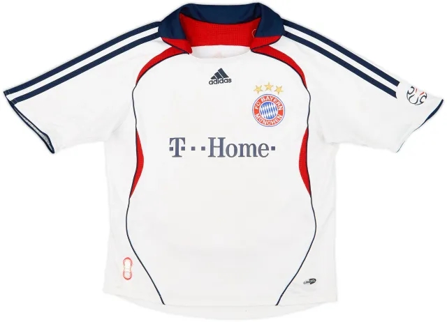 adidas Bayern Munich Boys SS Away Shirt 2006/07