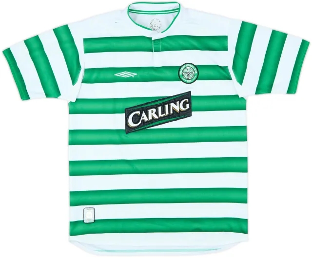 Umbro Celtic Boys SS Home Shirt 2003/04