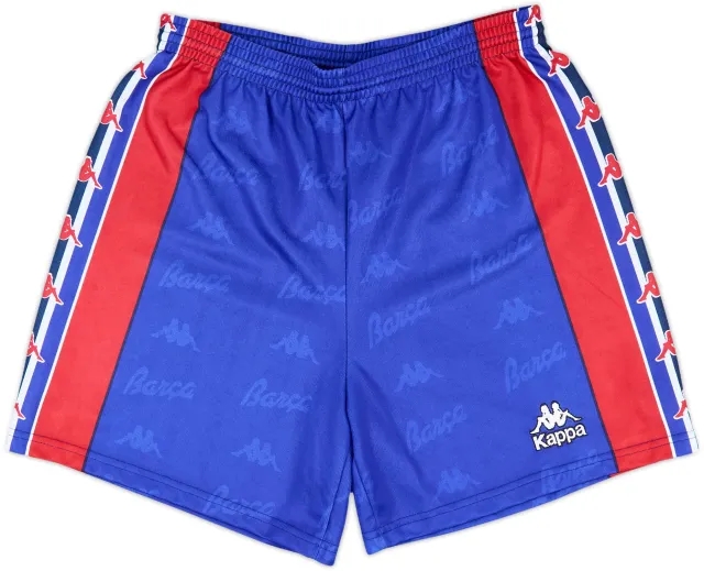 1995-97 Barcelona Home Shorts - 9/10 - (L)
