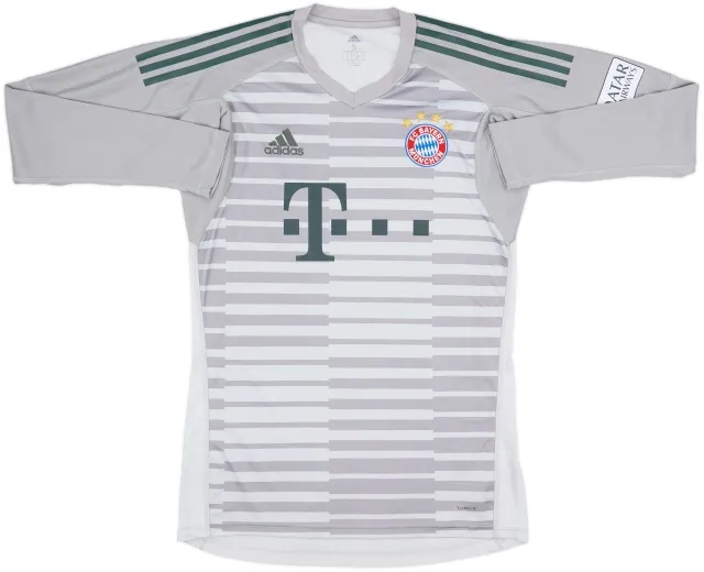 adidas Bayern Munich Mens LS Goalkeeper Home Shirt 2018/19